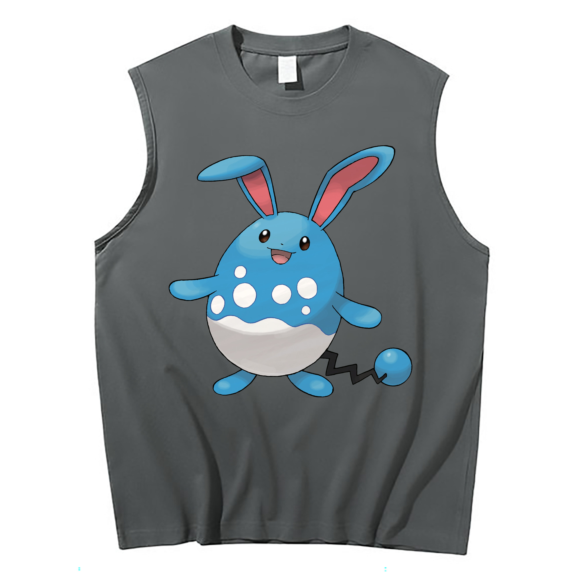 （画像用） ポケットモンスター Pokémon コットン100％タンクトップ（フロントプリント）